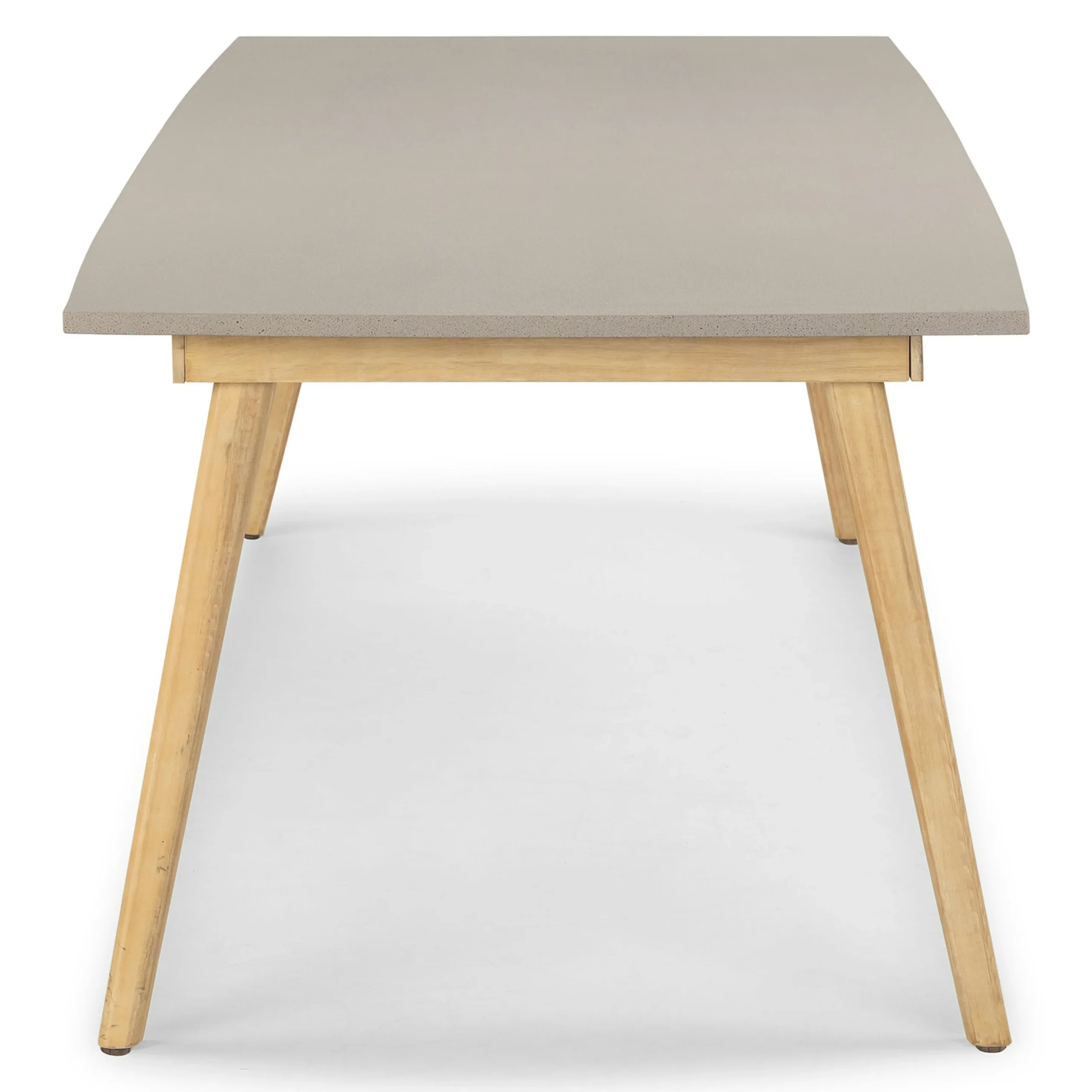 Atra 78.5_ Outdoor Dining Table - Concrete - Image 7