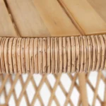 Calliope 54.5_ Outdoor Dining Table - Wicker