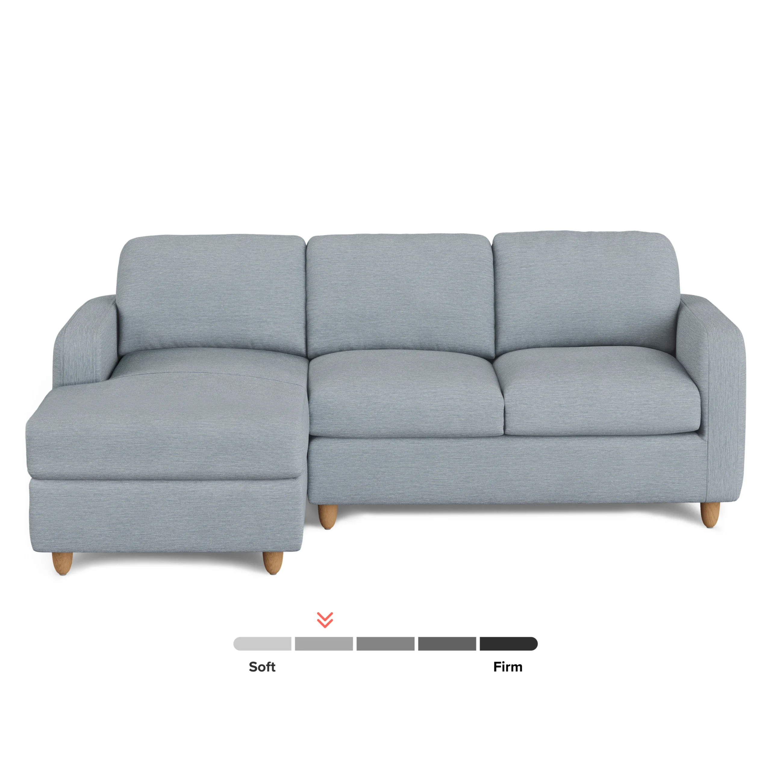 Vati 90.5_ Left Storage Sectional - Natural Oak and Silver Light Blue - Image 12