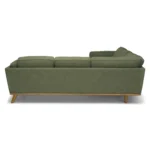 Timber 93_ Corner Sectional - Olio Green
