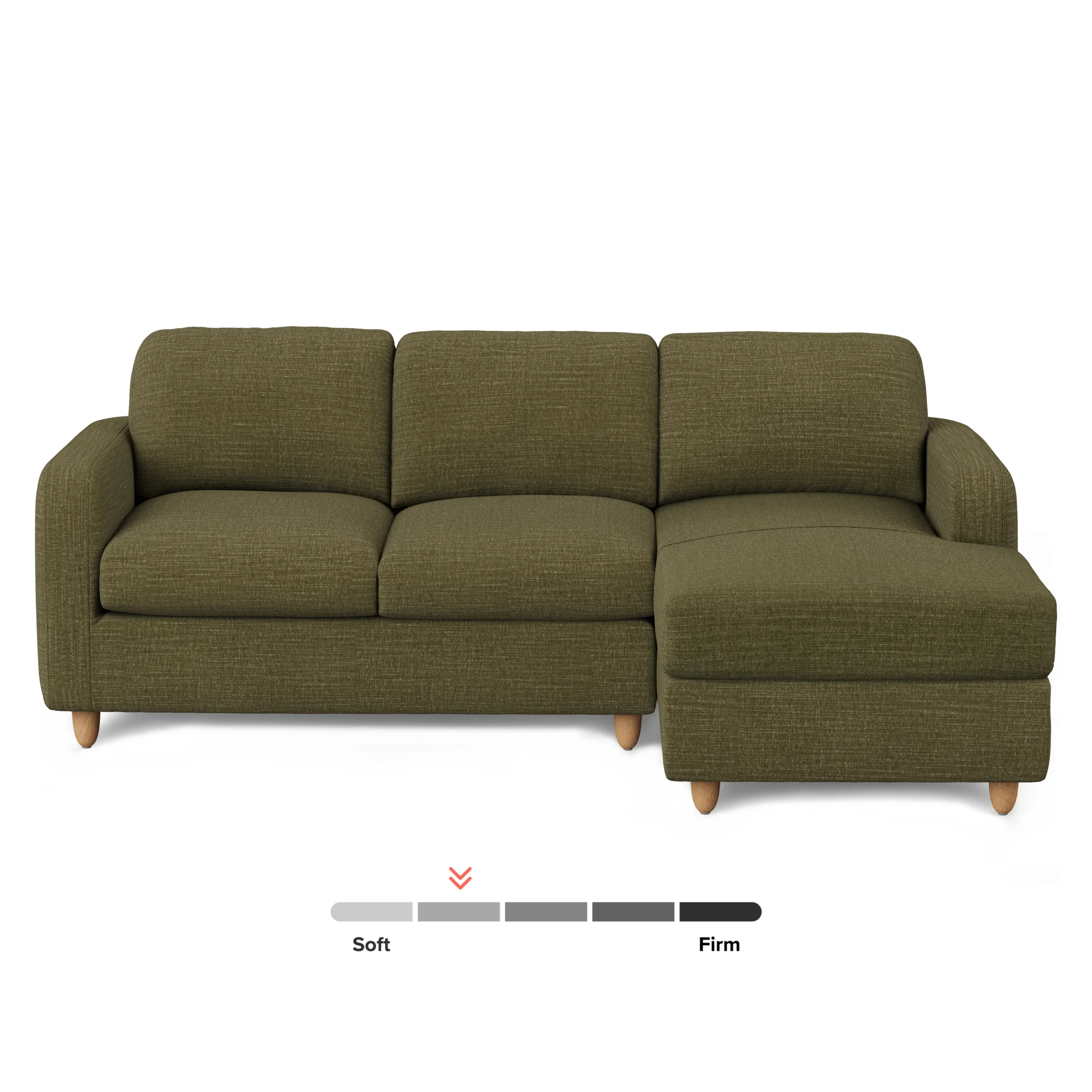 Vati 90.5_ Right Storage Sectional - Napa Moss - Image 12