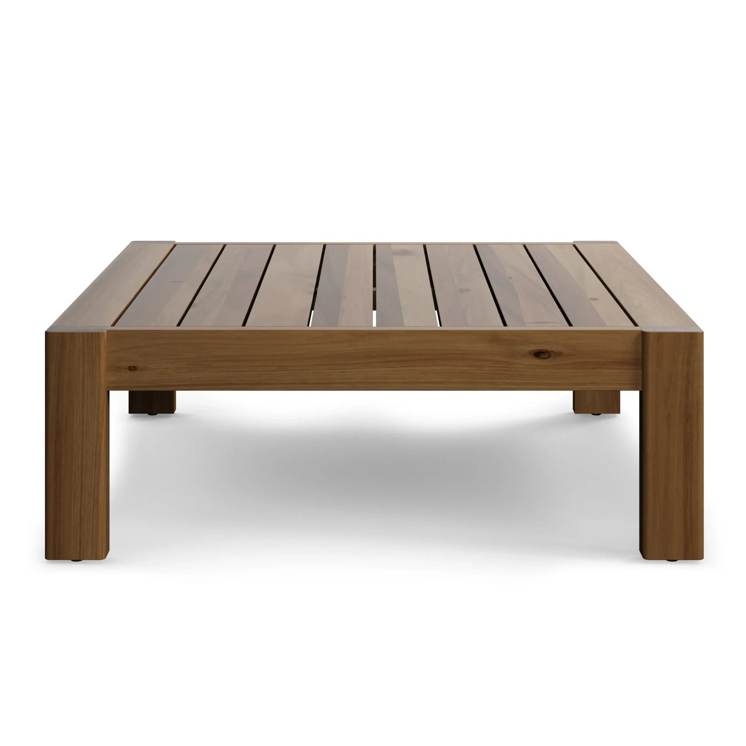 Cove 34.25_ Outdoor Coffee Table - Acacia - Image 5