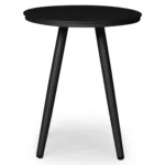 Halden Outdoor Small Side Table - Dark Charcoal