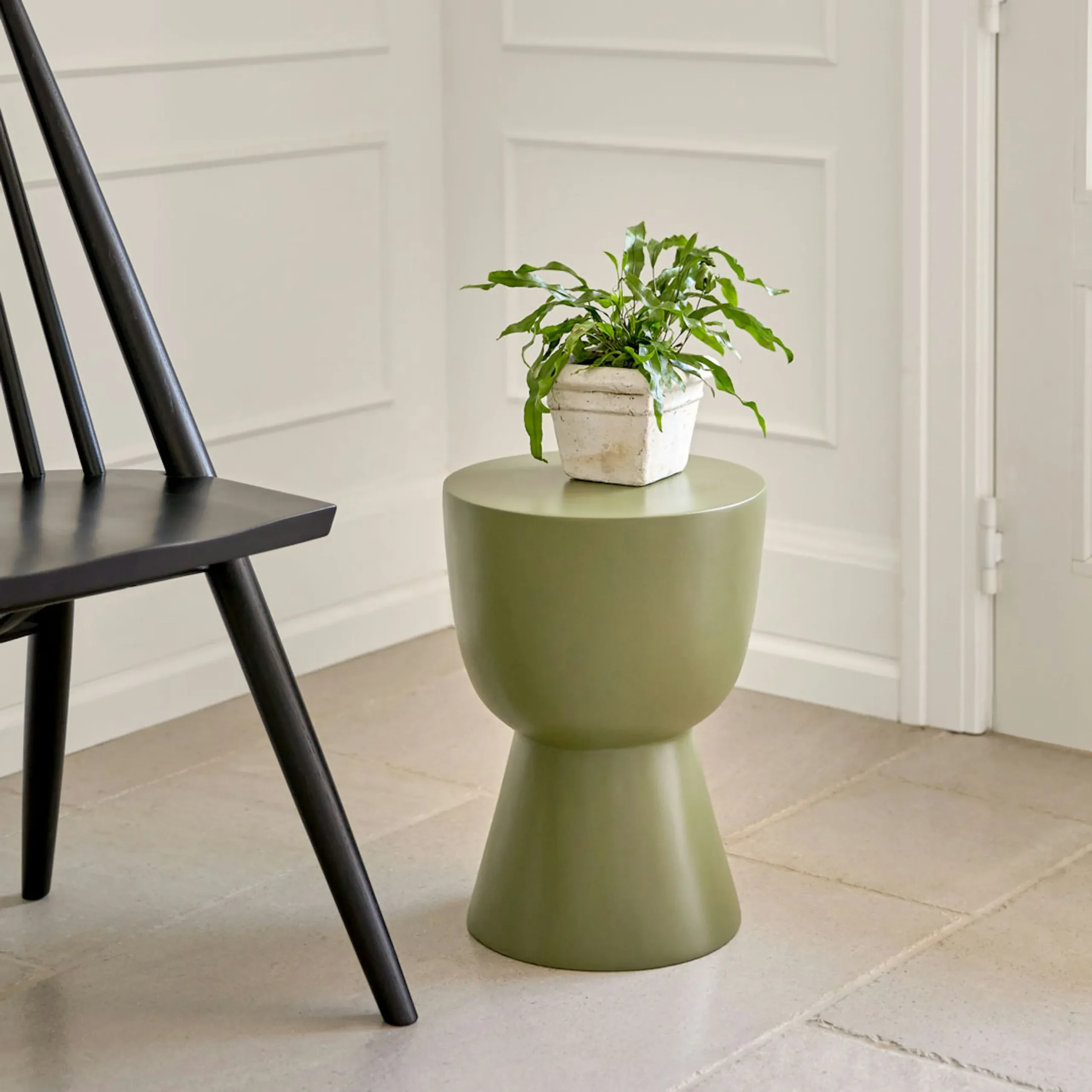 Hendry Outdoor Side Table - Willow Green - Image 6