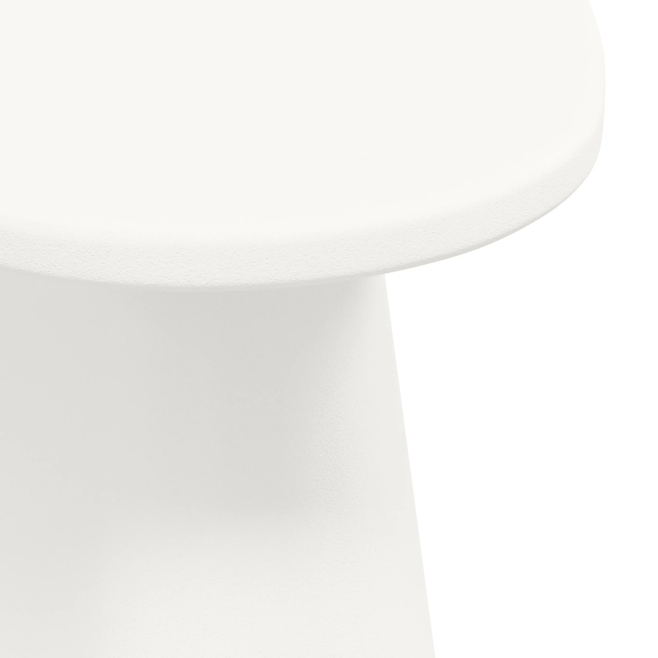 Noora Outdoor Side Table - White - Image 10