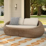 Avila 85.5_ Outdoor Sofa - Dravite Ivory