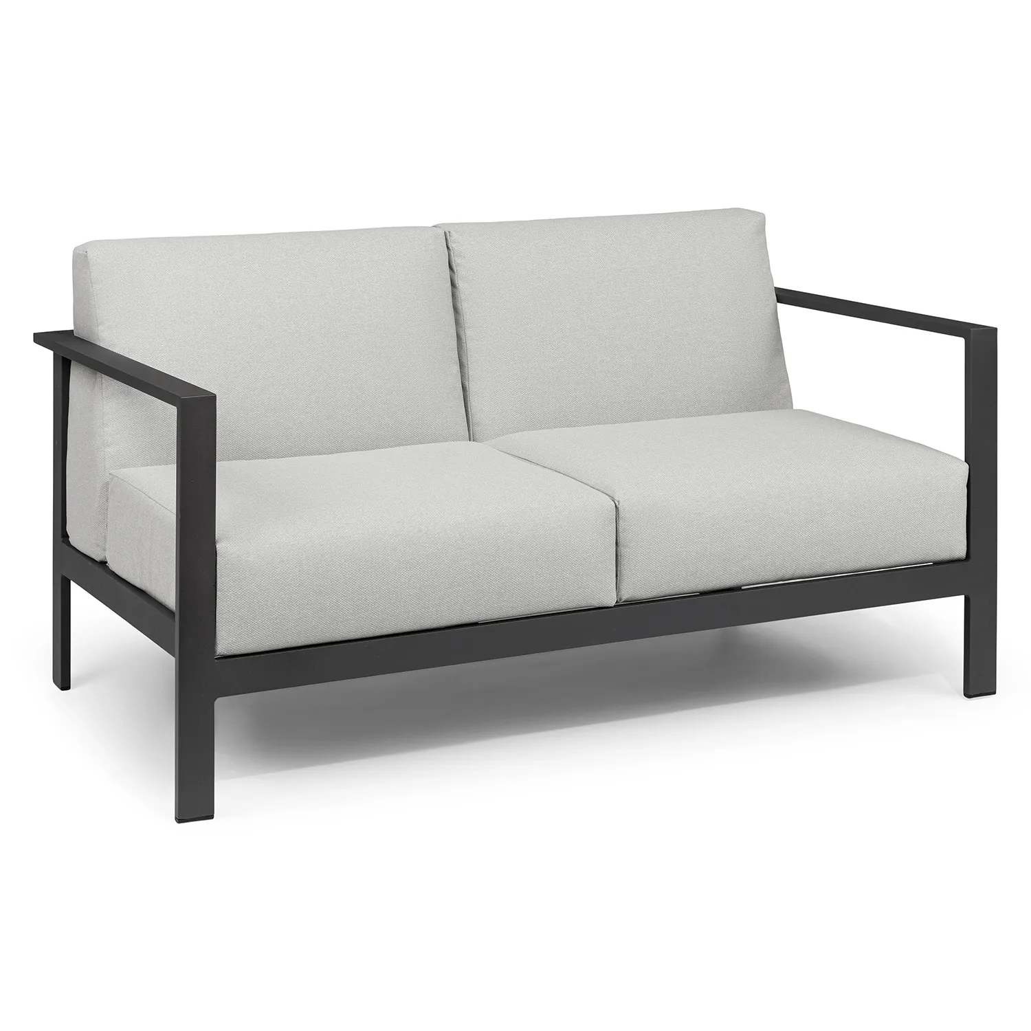 Burkel 57_ Outdoor Loveseat - Cloudy Gray - Image 8