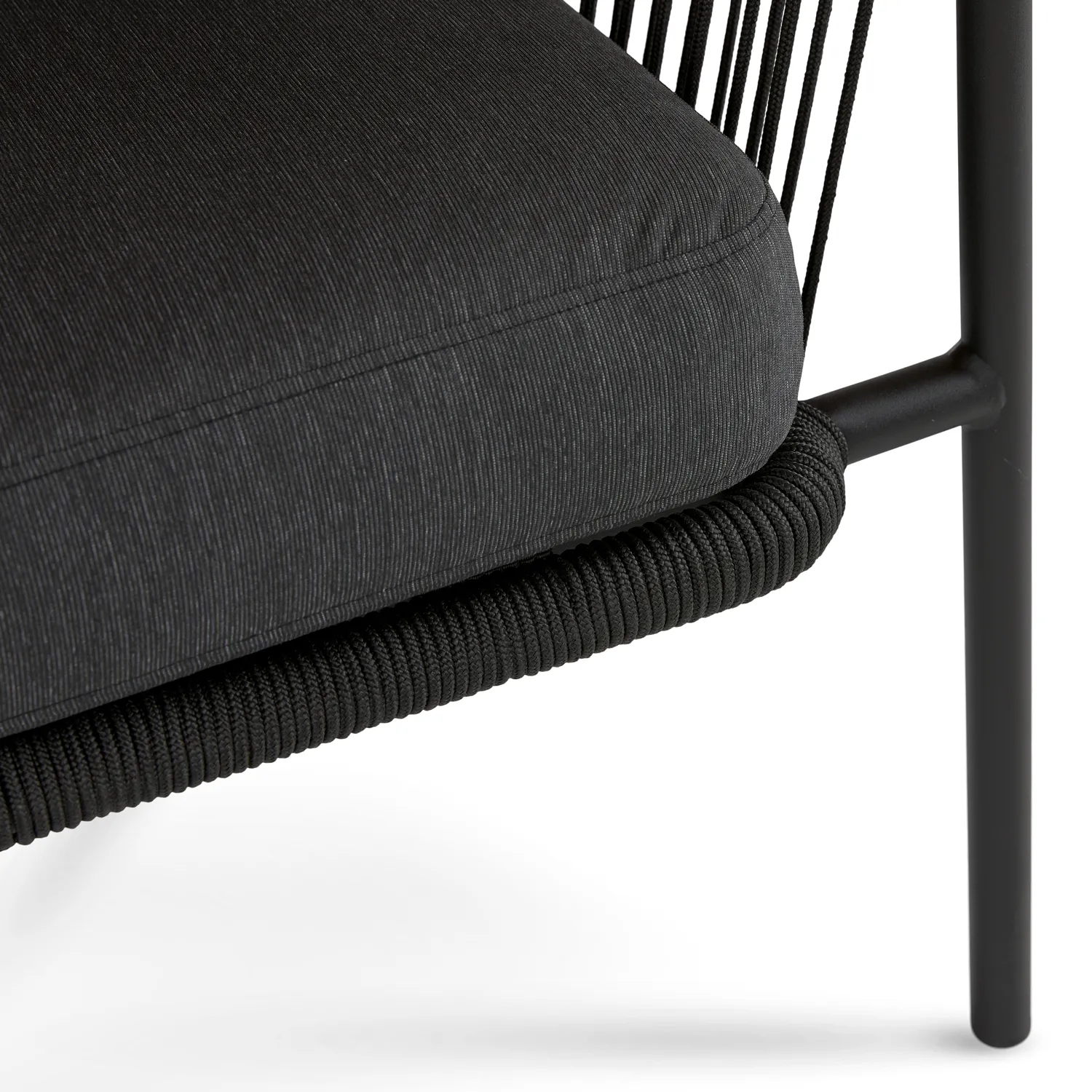 Calicut 67_ Outdoor Loveseat - Coast Black - Image 11