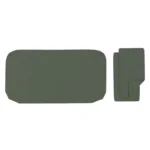 Callais Outdoor Sofa Cushion Cover Set - Dravite Green