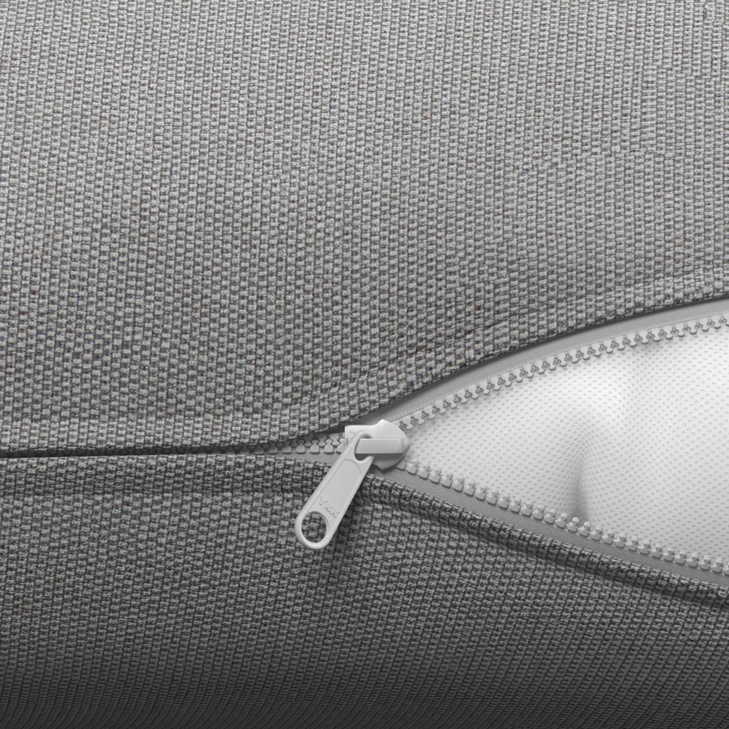 Callais Outdoor Taupe Gray Sofa Cushion Cover Set - Image 2