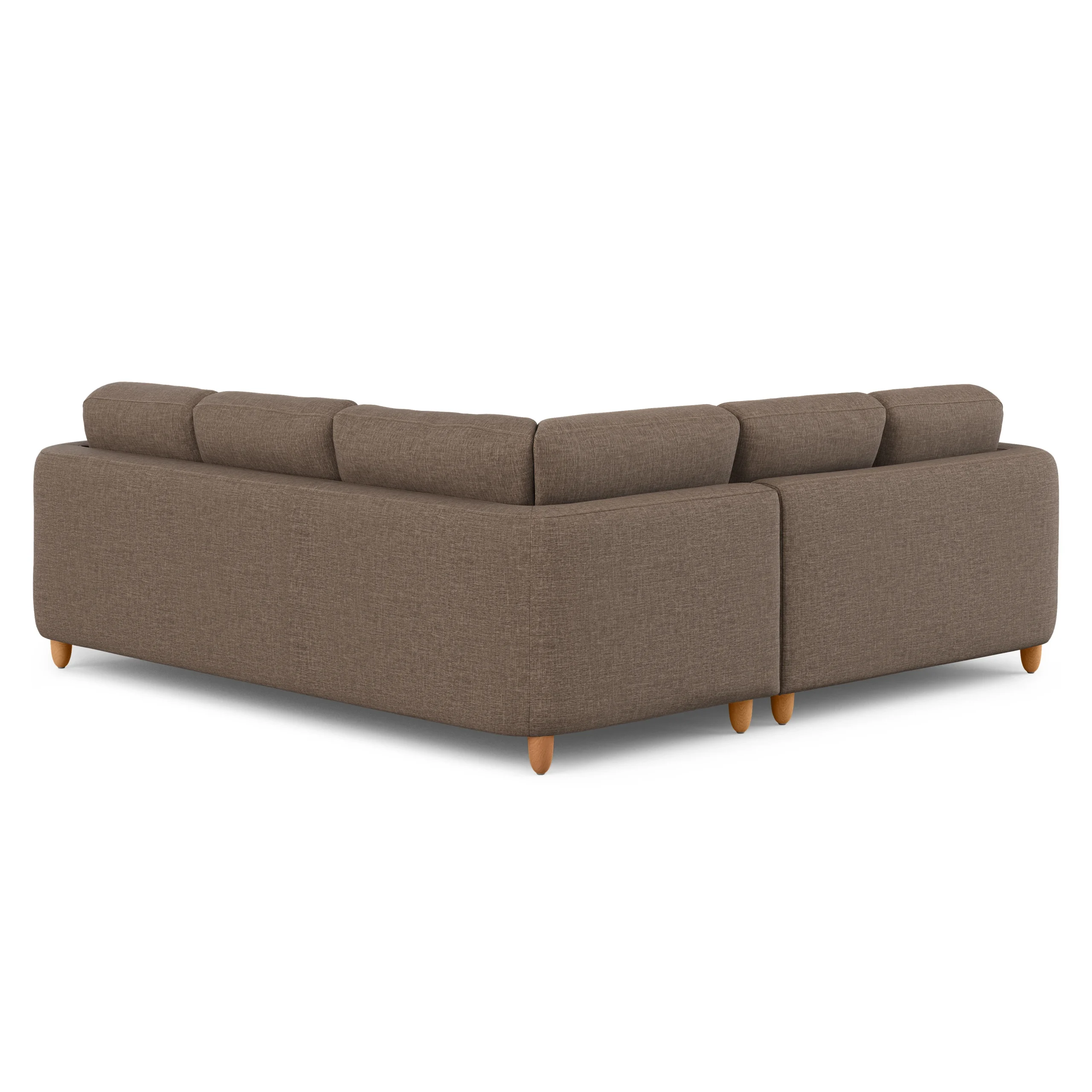 Vati 92_ Corner Sectional - Honey Oak and Buckler Brown - Image 6