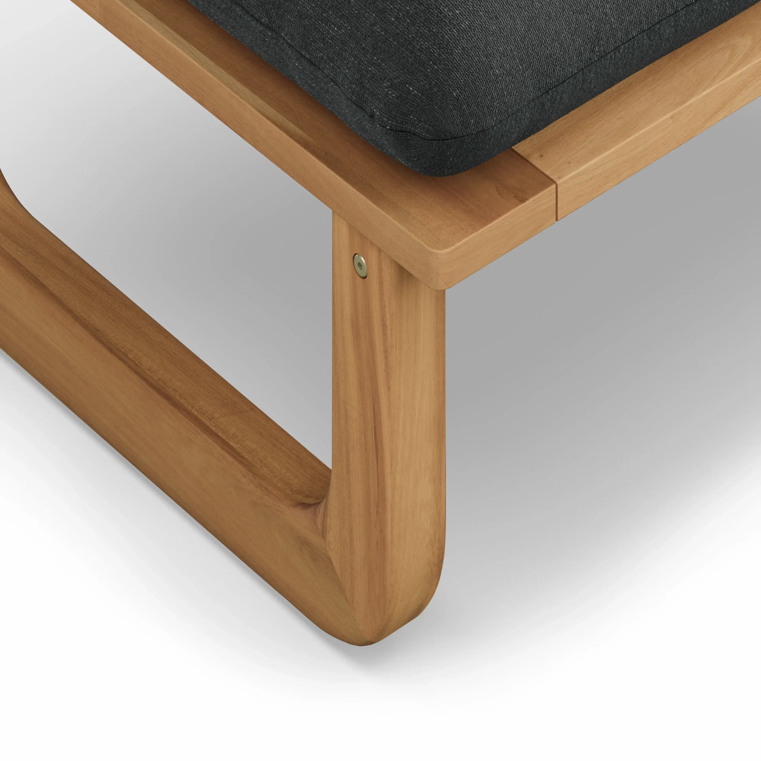 Laholm 29_ Outdoor Ottoman - Dravite Black - Image 4