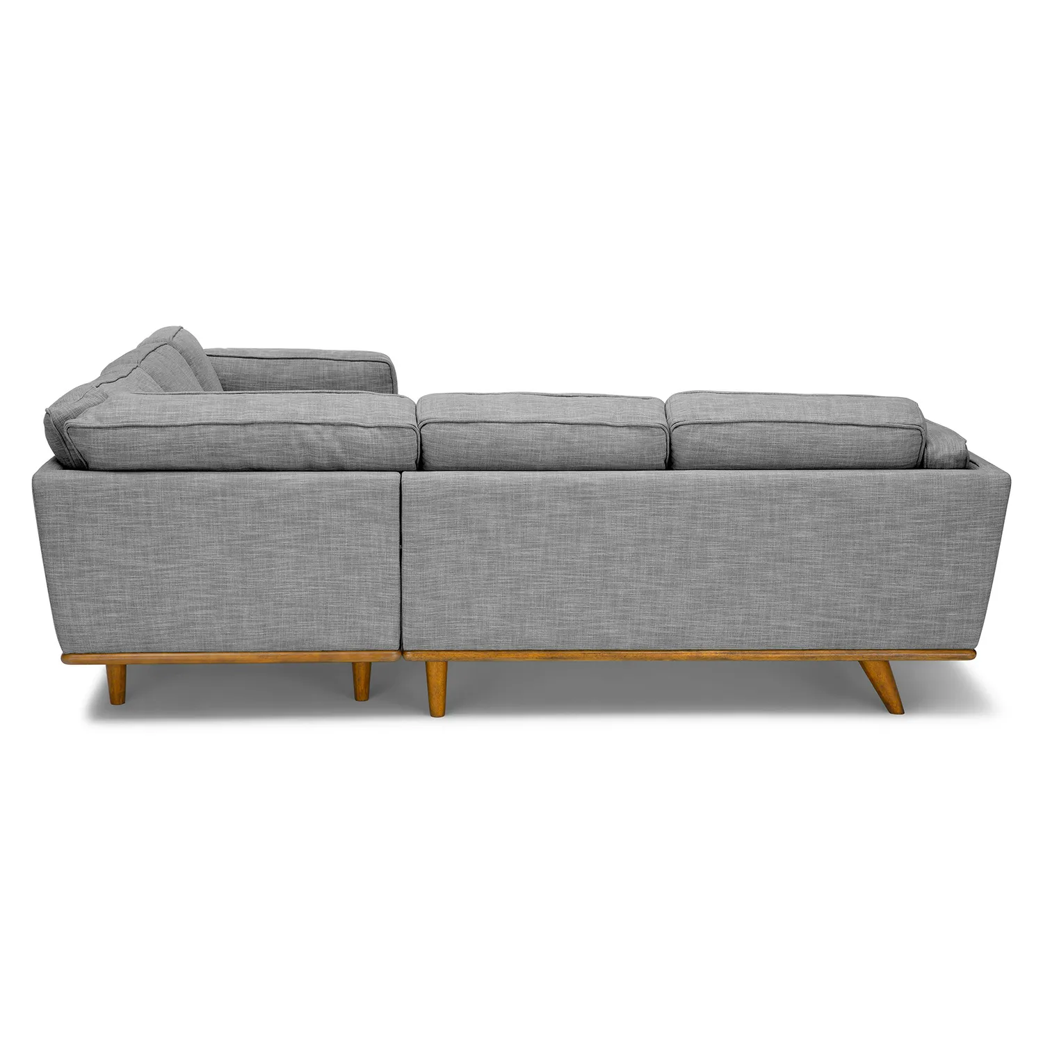 Timber 93_ Corner Sectional - Pebble Gray - Image 4
