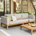 Urba 88.5_ Outdoor Sofa - Beach Sand