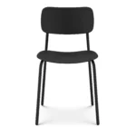 Ari Outdoor Stackable Dining Chair - Black