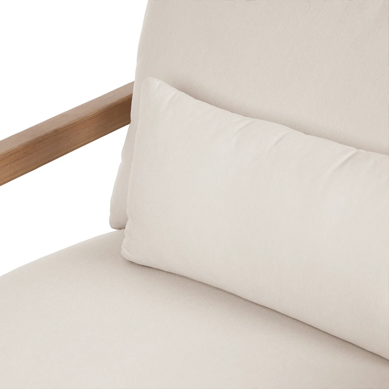 Laholm 36.5_ Outdoor Lounge Chair - Dravite Ivory - Image 12