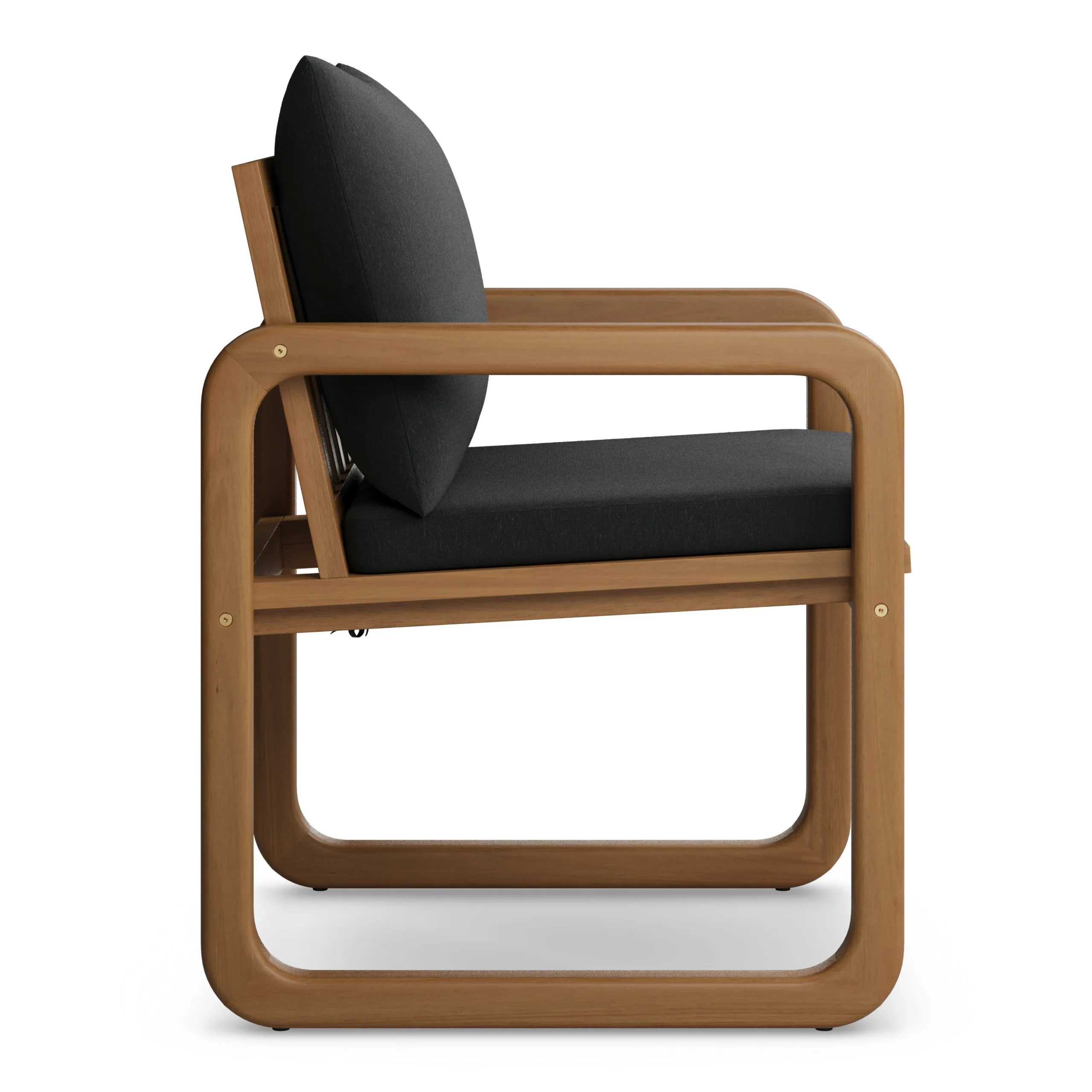 Laholm Outdoor Dining Chair - Dravite Black - Image 5