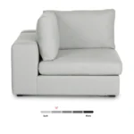 Beta 45_ Corner Chair Module - Welsh Gray