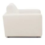 Riley 42_ Lounge Chair - Ivory Wool Bouclé