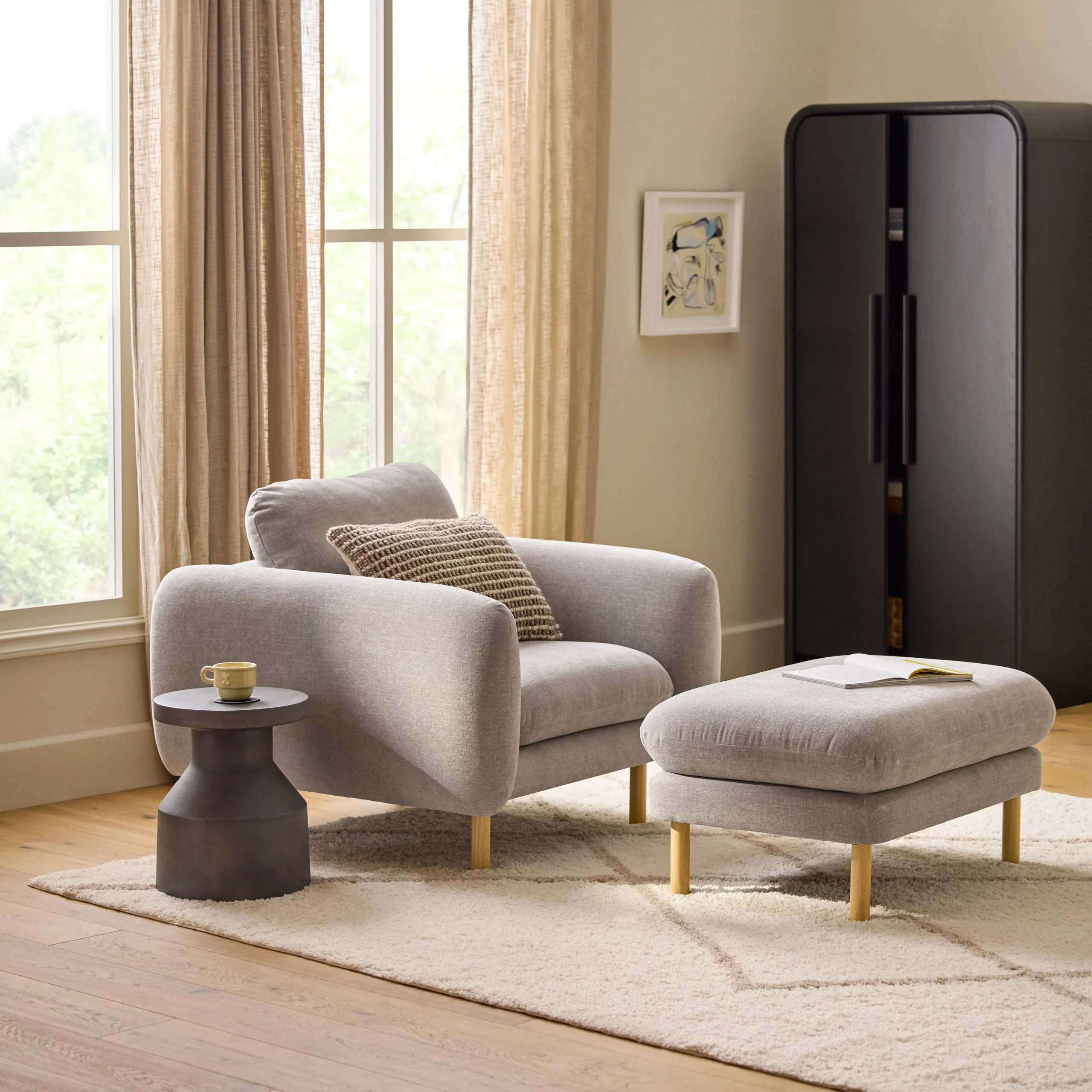 Sanders 37_ Lounge Chair - Hestia Gray - Image 13