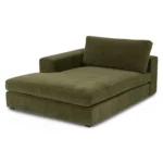 Beta 49_ Left Chaise Module - Cypress Green