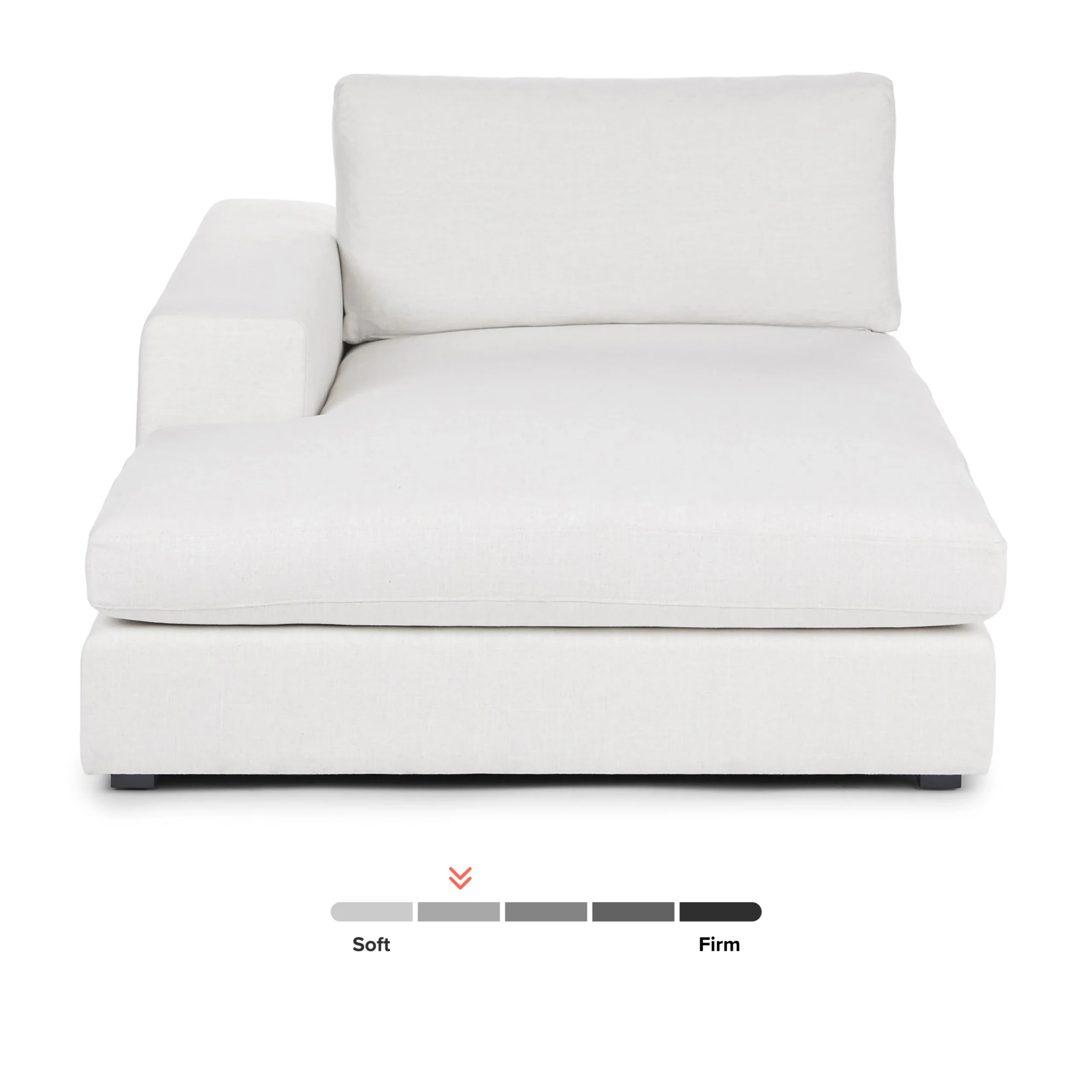 Beta 49_ Left Chaise Module - Quartz White - Image 13