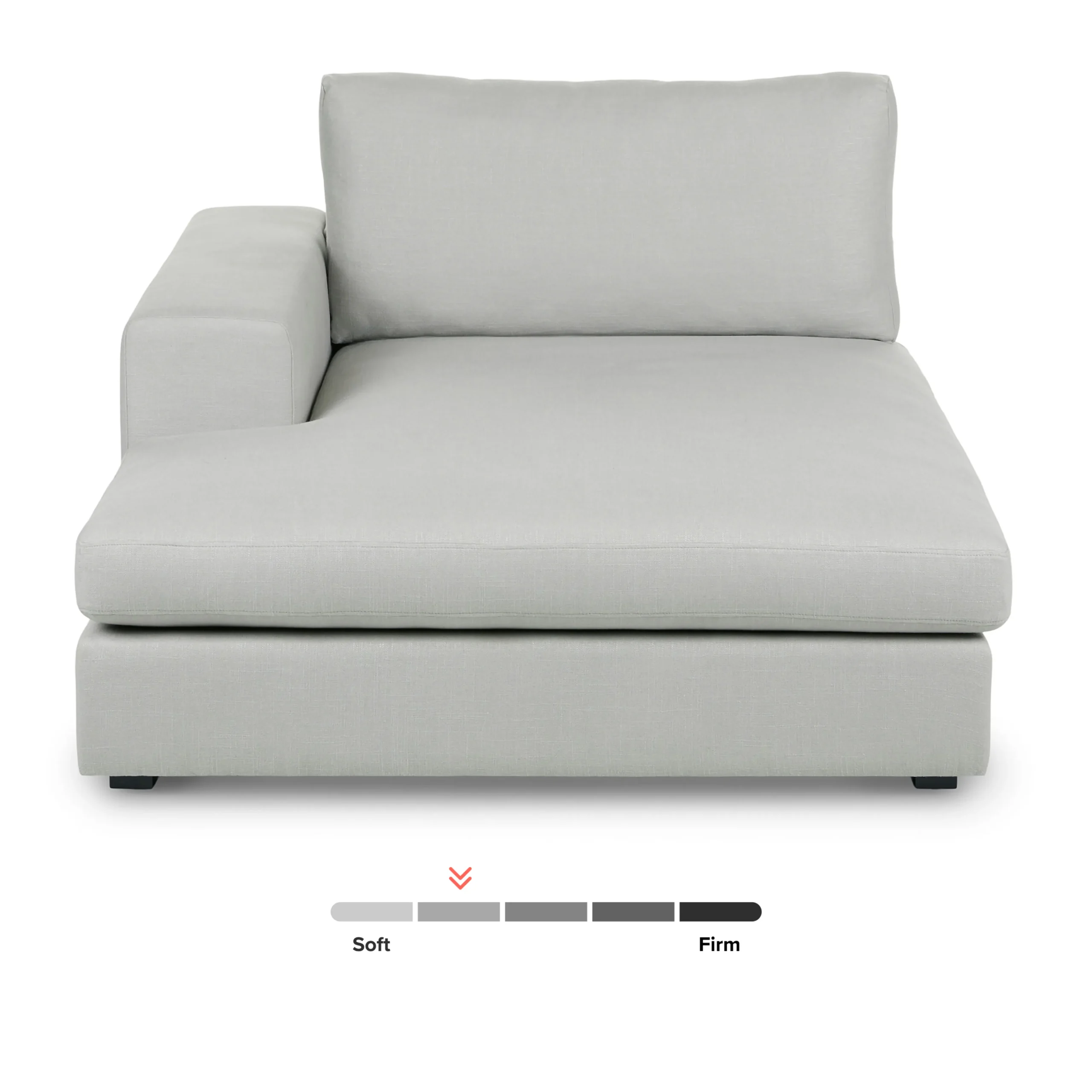 Beta 49_ Left Chaise Module - Welsh Gray - Image 13