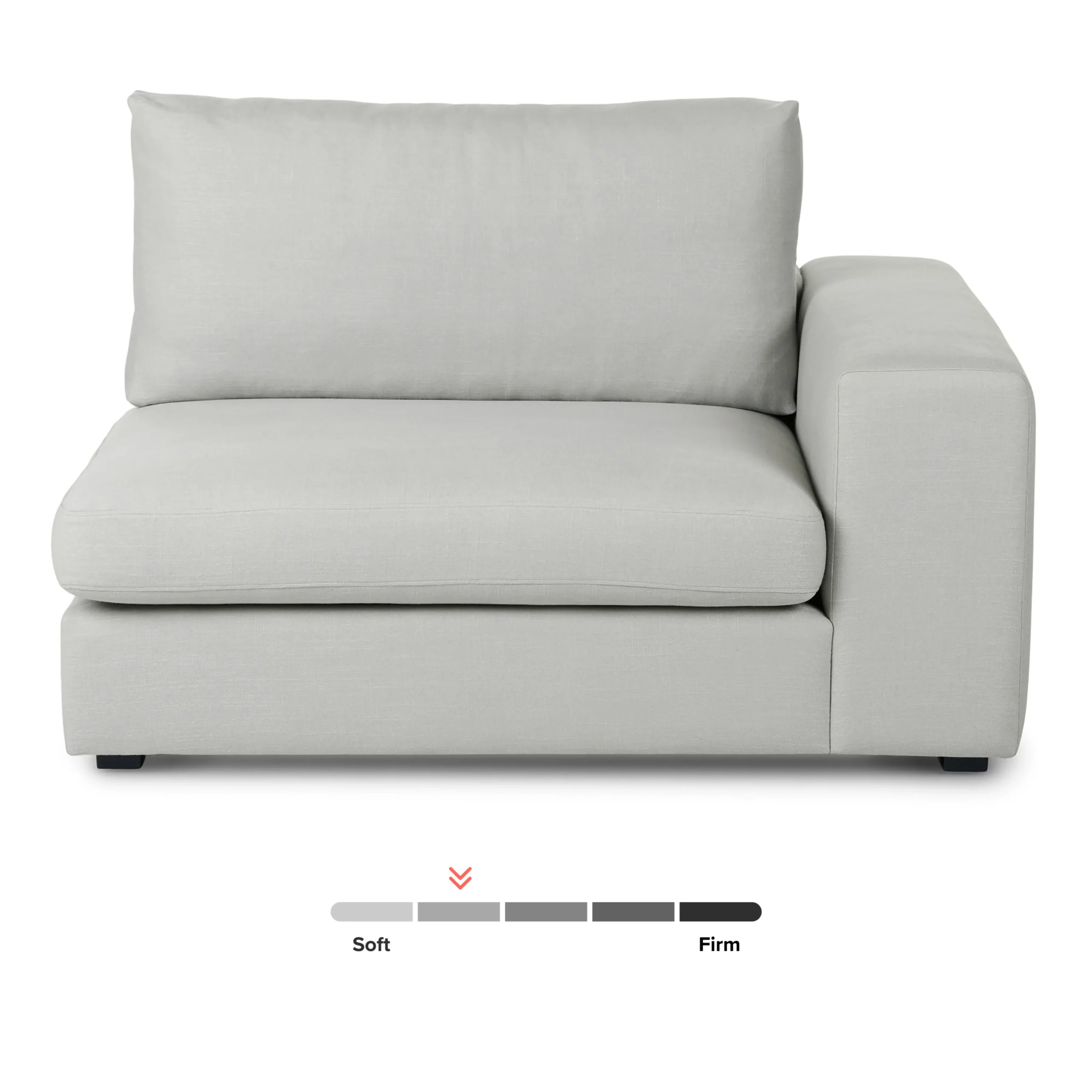 Beta 49_ Right Arm Chair Module - Welsh Gray - Image 13
