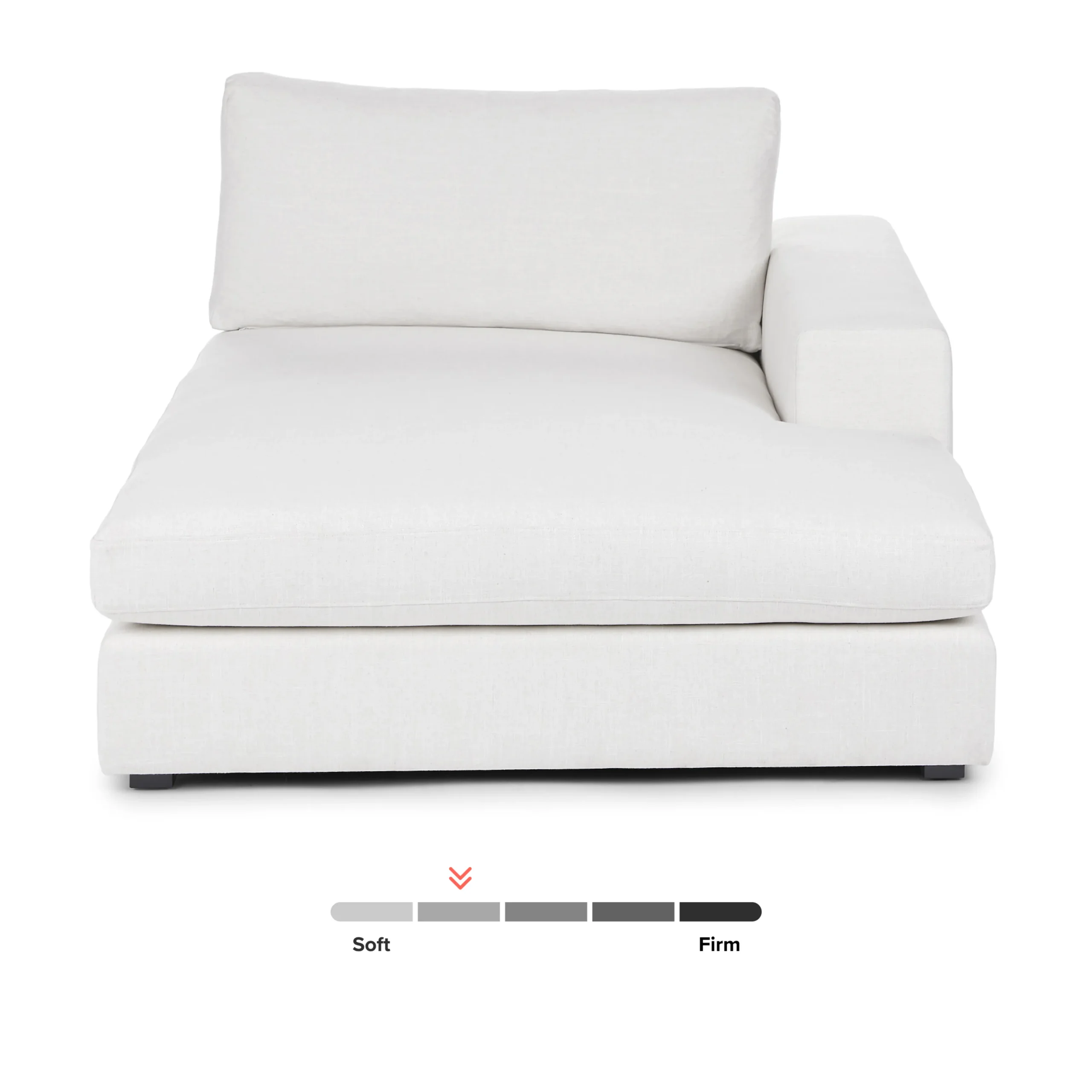 Beta 49_ Right Chaise Module - Quartz White - Image 13