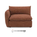 Leigh 46_ Left Arm Module - Napa Rust