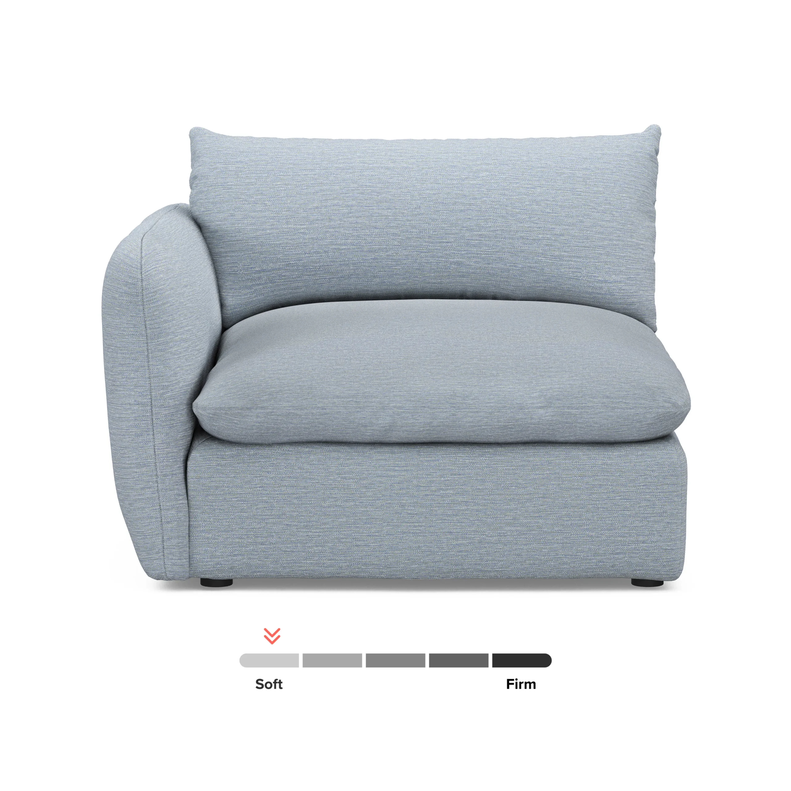 Leigh 46_ Left Arm Module - Silver Light Blue - Image 3