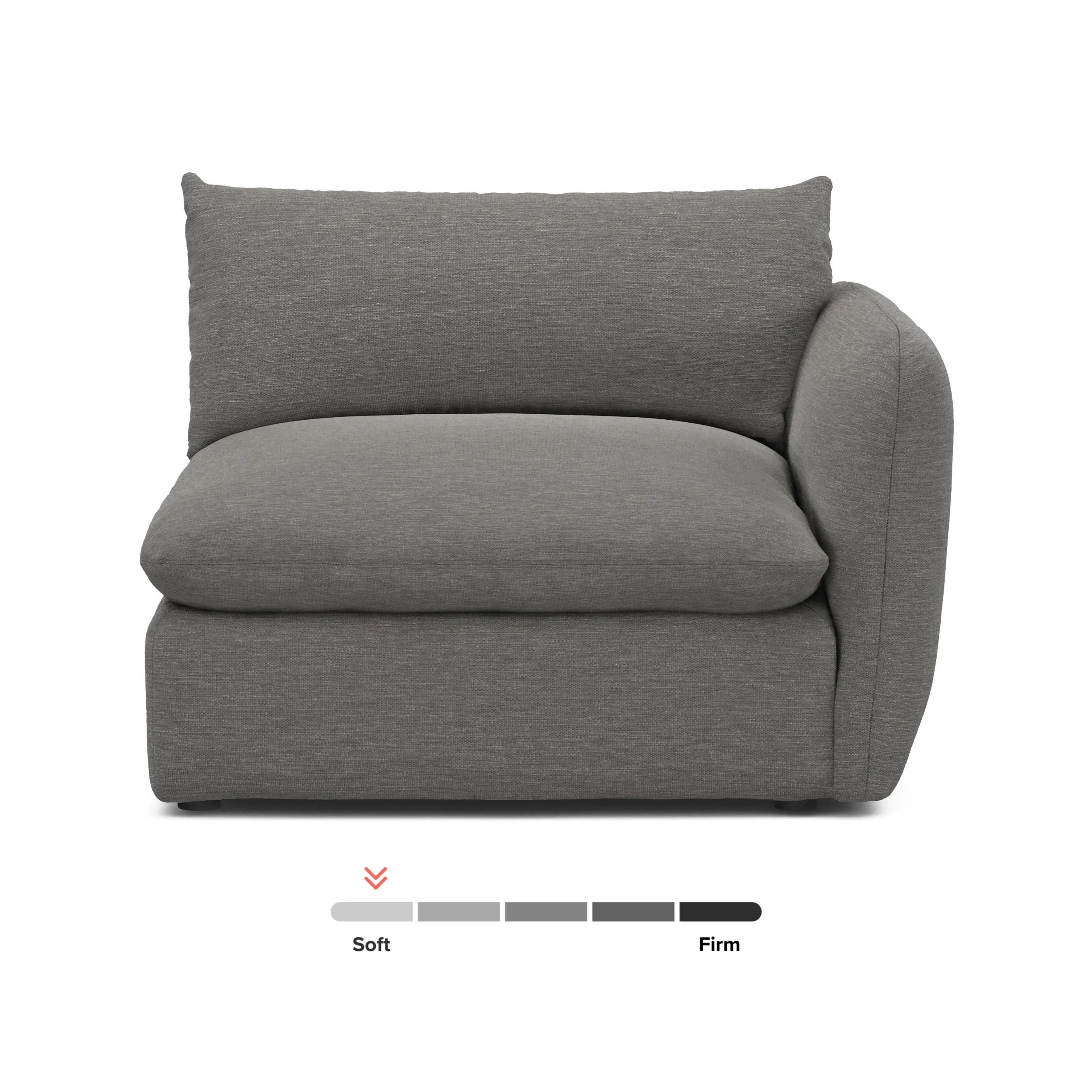 Leigh 46_ Right Arm Module - Silver Gray - Image 3
