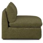 Leigh 79_ Armless Modular Sofa - Napa Moss