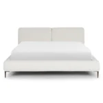 Abisko King Upholstered Bed - Quartz White