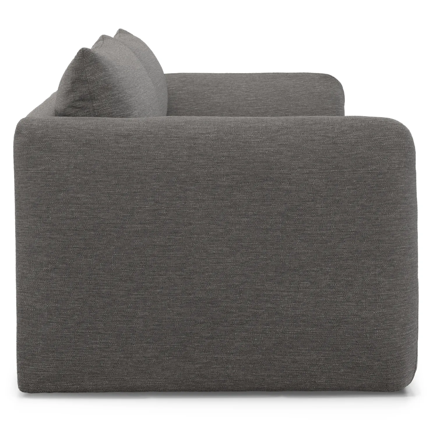 Leigh 92_ Modular Sofa - Silver Gray - Image 11