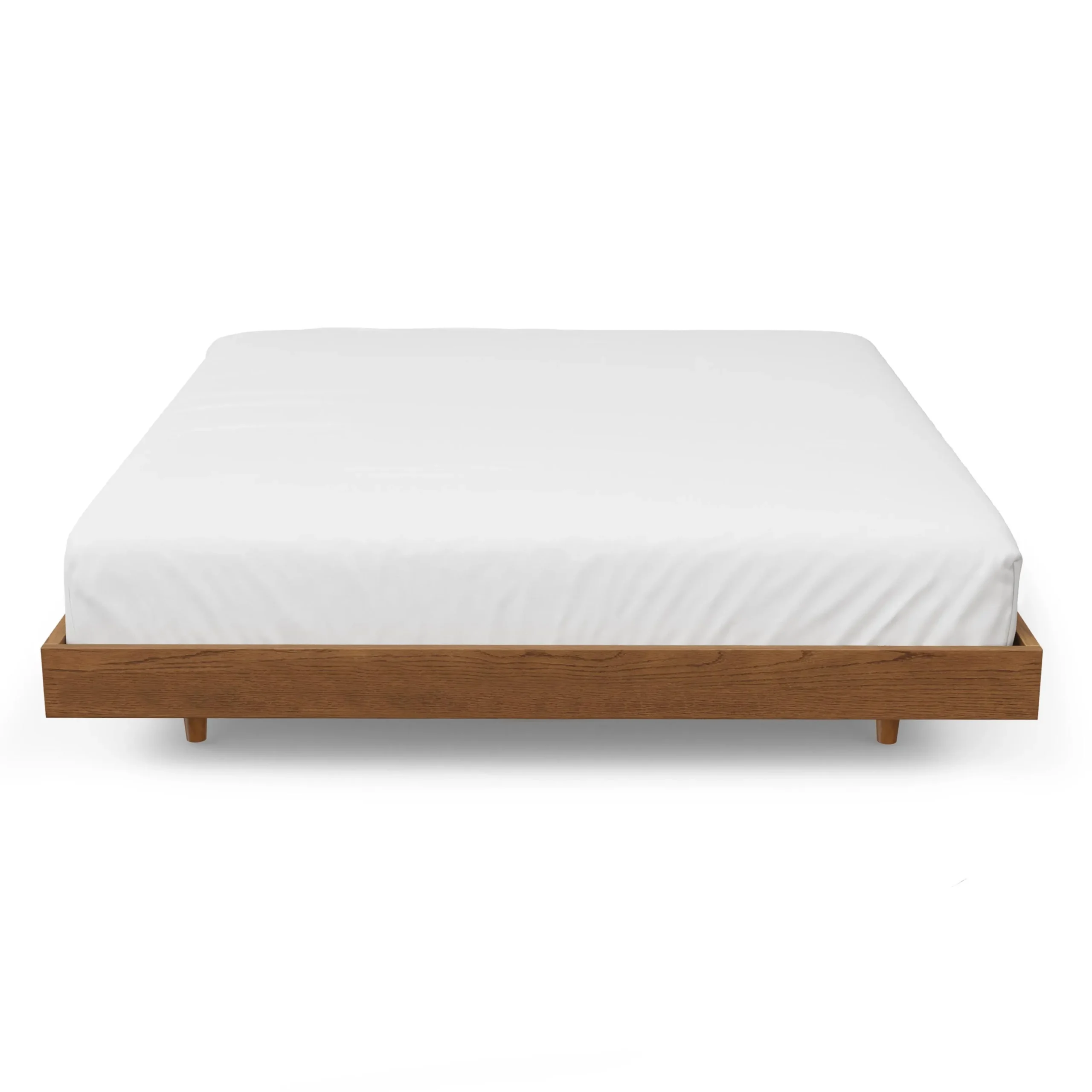 Basi King Bed Frame - Smoked Oak - Image 4