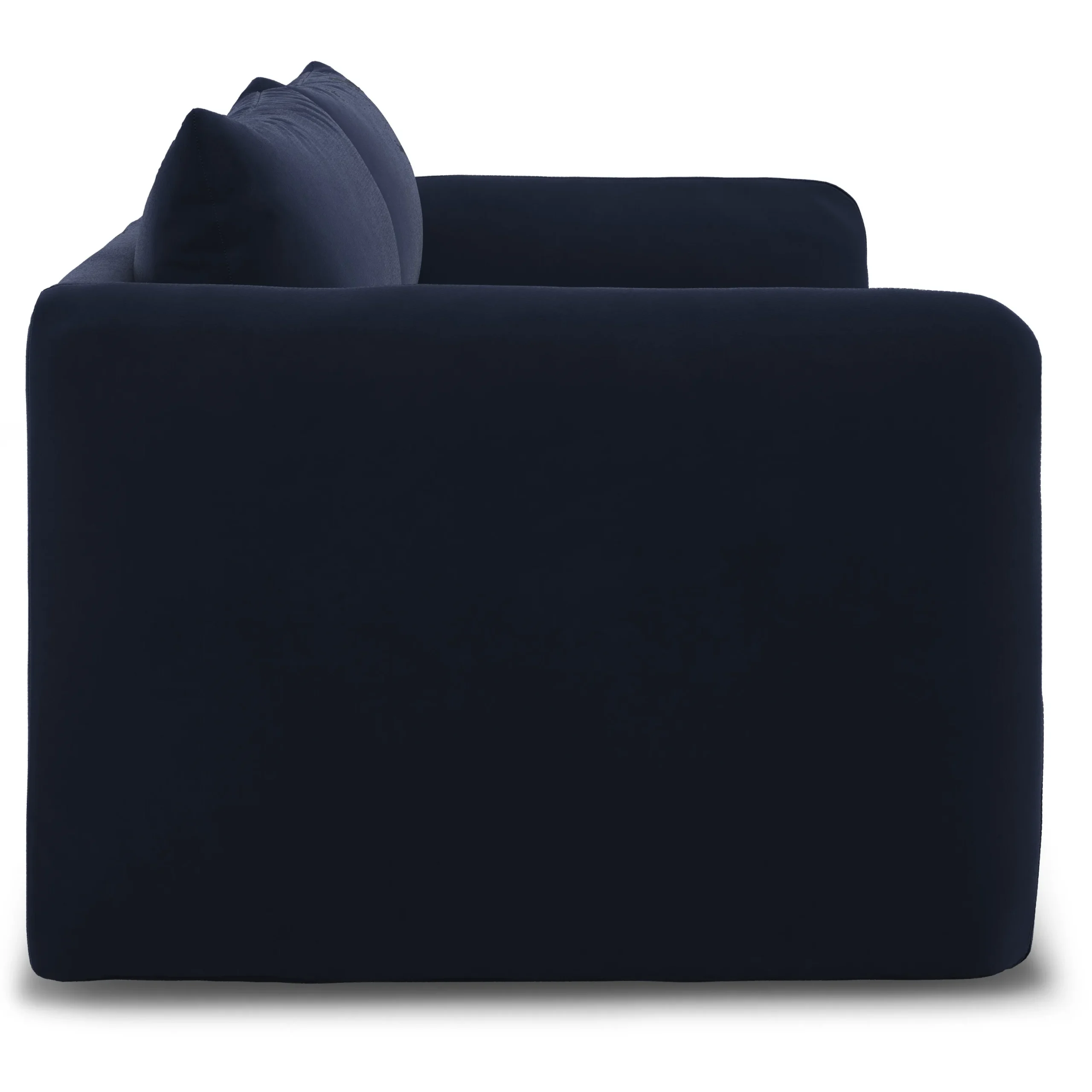 Leigh 92_ Velvet Modular Sofa - Hale Ink - Image 10