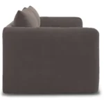 Leigh 92_ Velvet Modular Sofa - Hale Warm Gray
