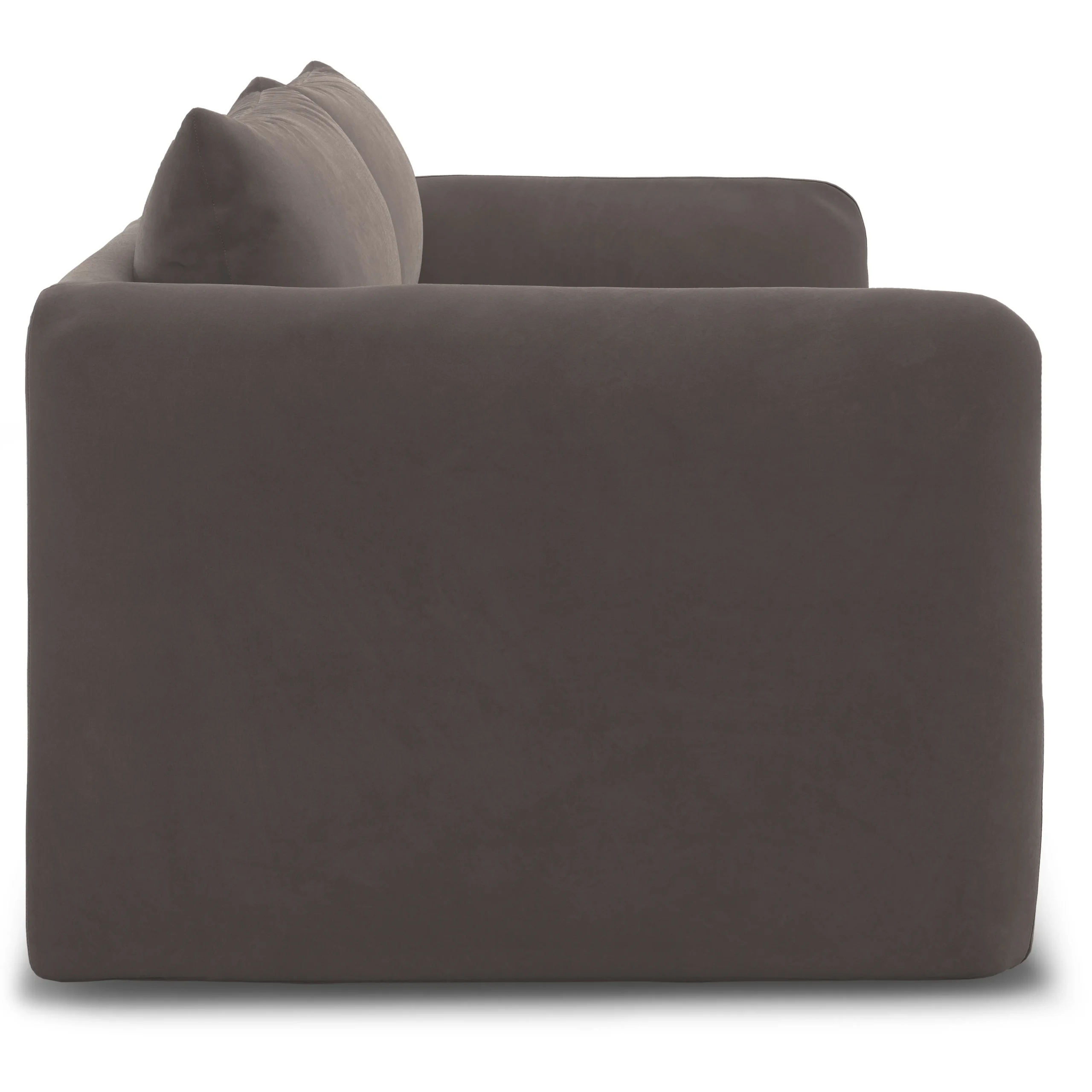 Leigh 92_ Velvet Modular Sofa - Hale Warm Gray - Image 11