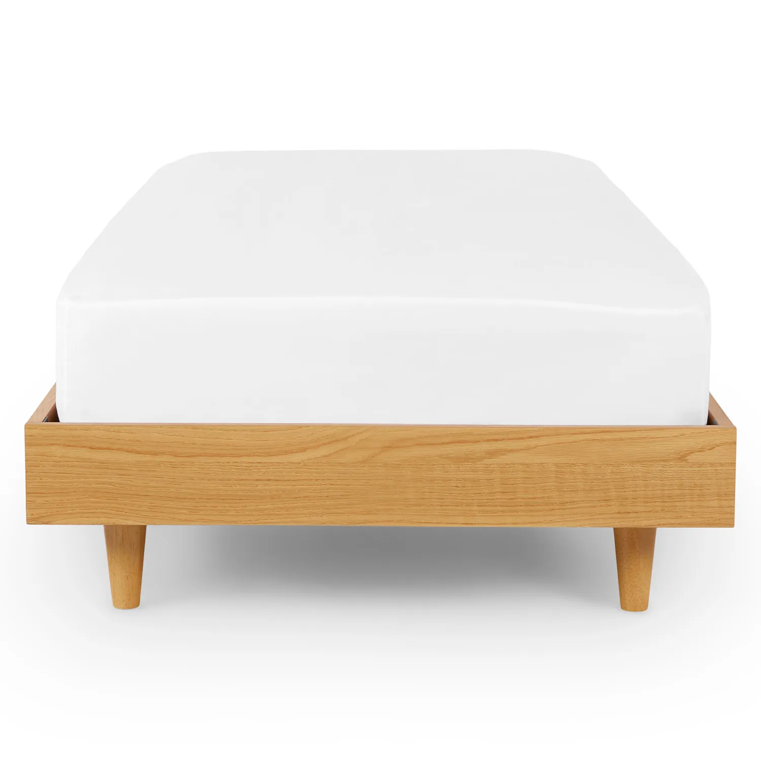 Basi Twin Bed Frame - Oak - Image 2