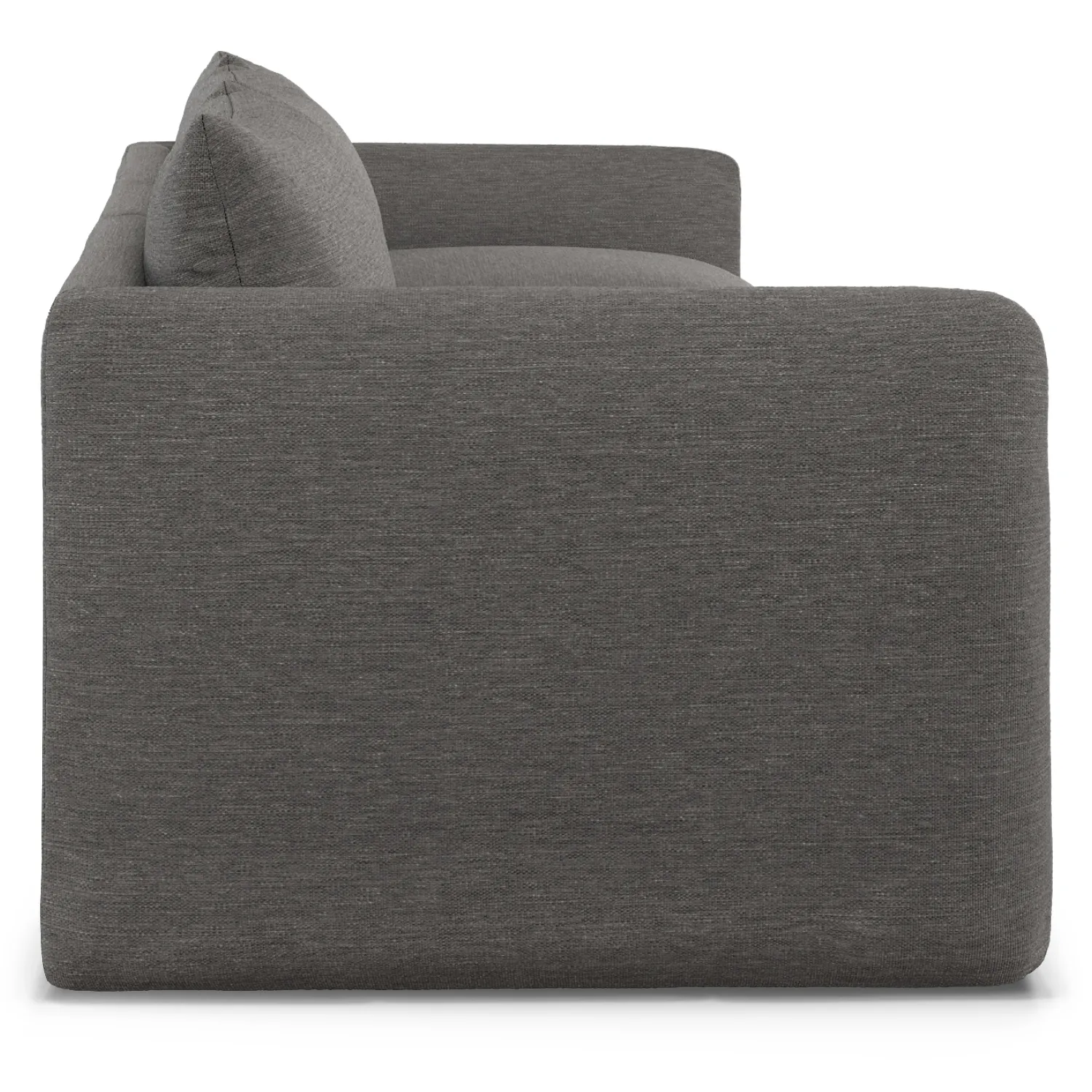 Leigh 131.5_ Modular Sofa - Silver Gray - Image 11