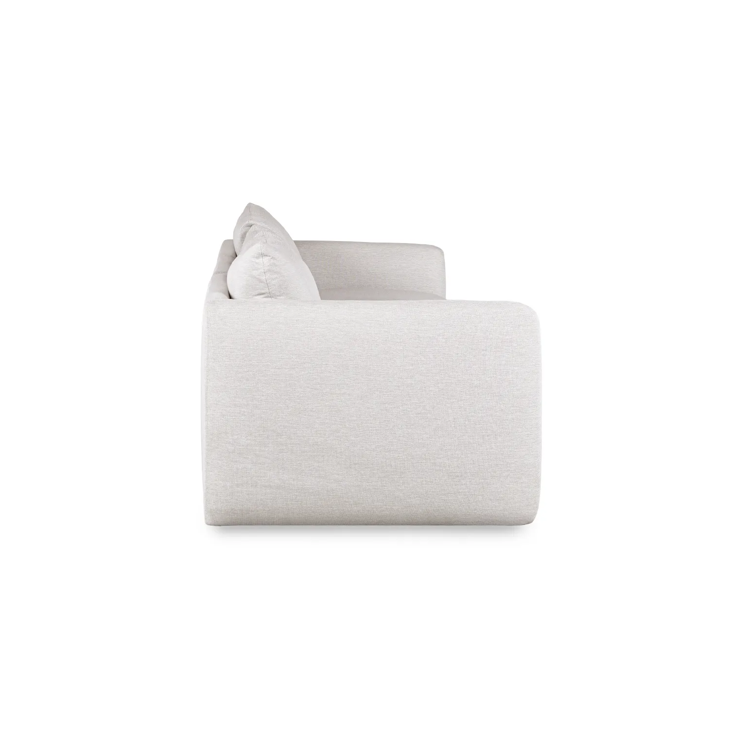 Leigh 131.5_ Modular Sofa - Silver Ivory - Image 7