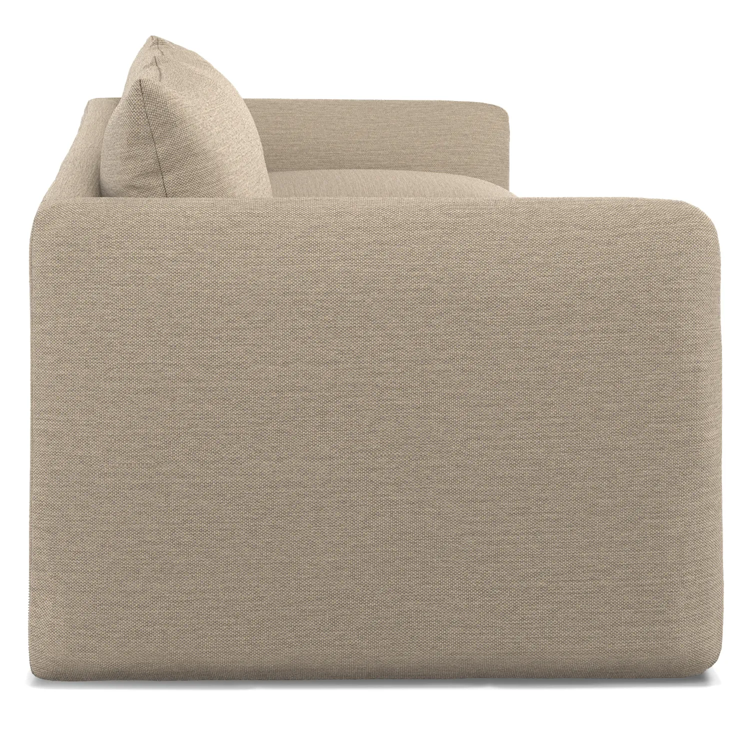 Leigh 131.5_ Modular Sofa - Silver Taupe - Image 11