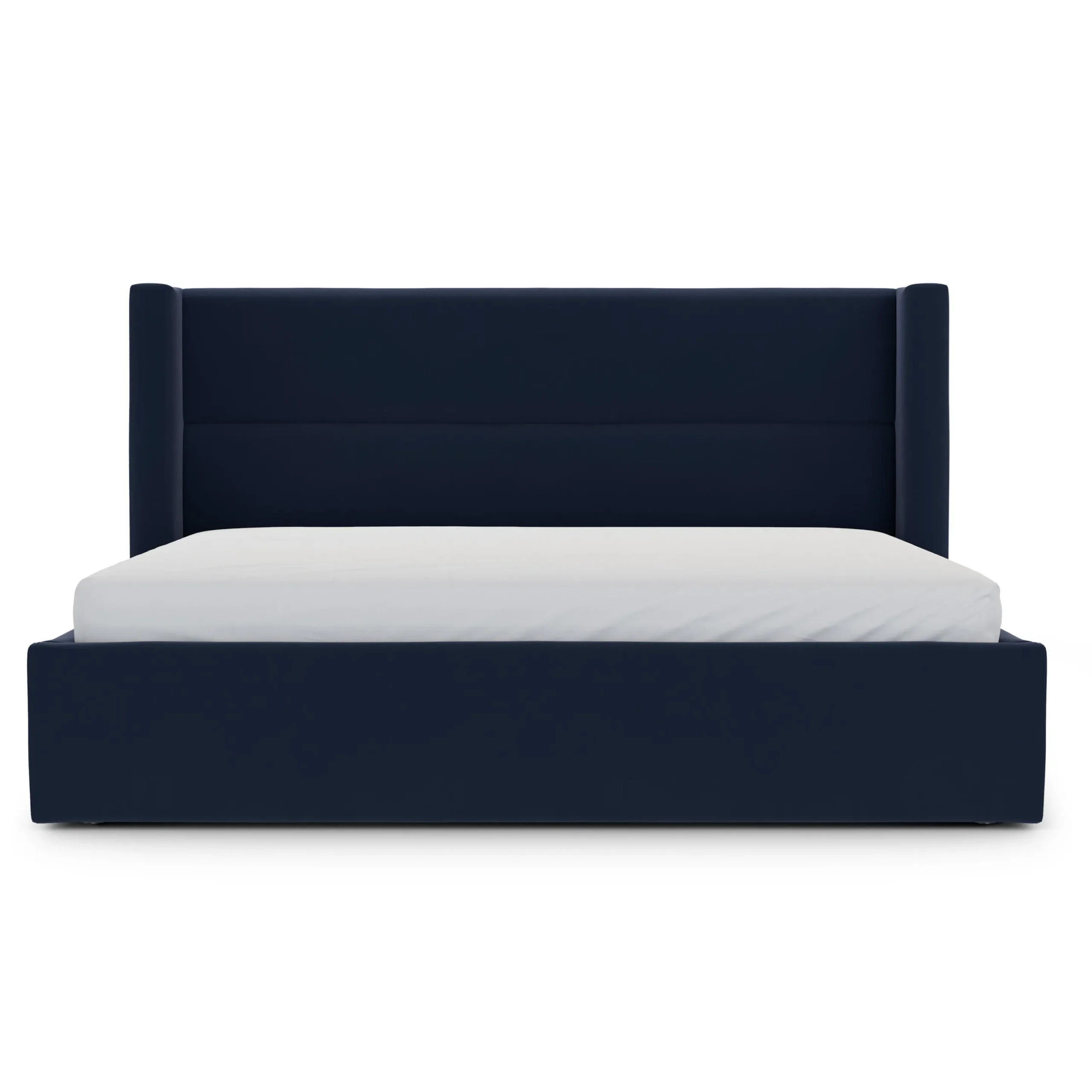 Calabri King Velvet Bed - Hale Ink - Image 2
