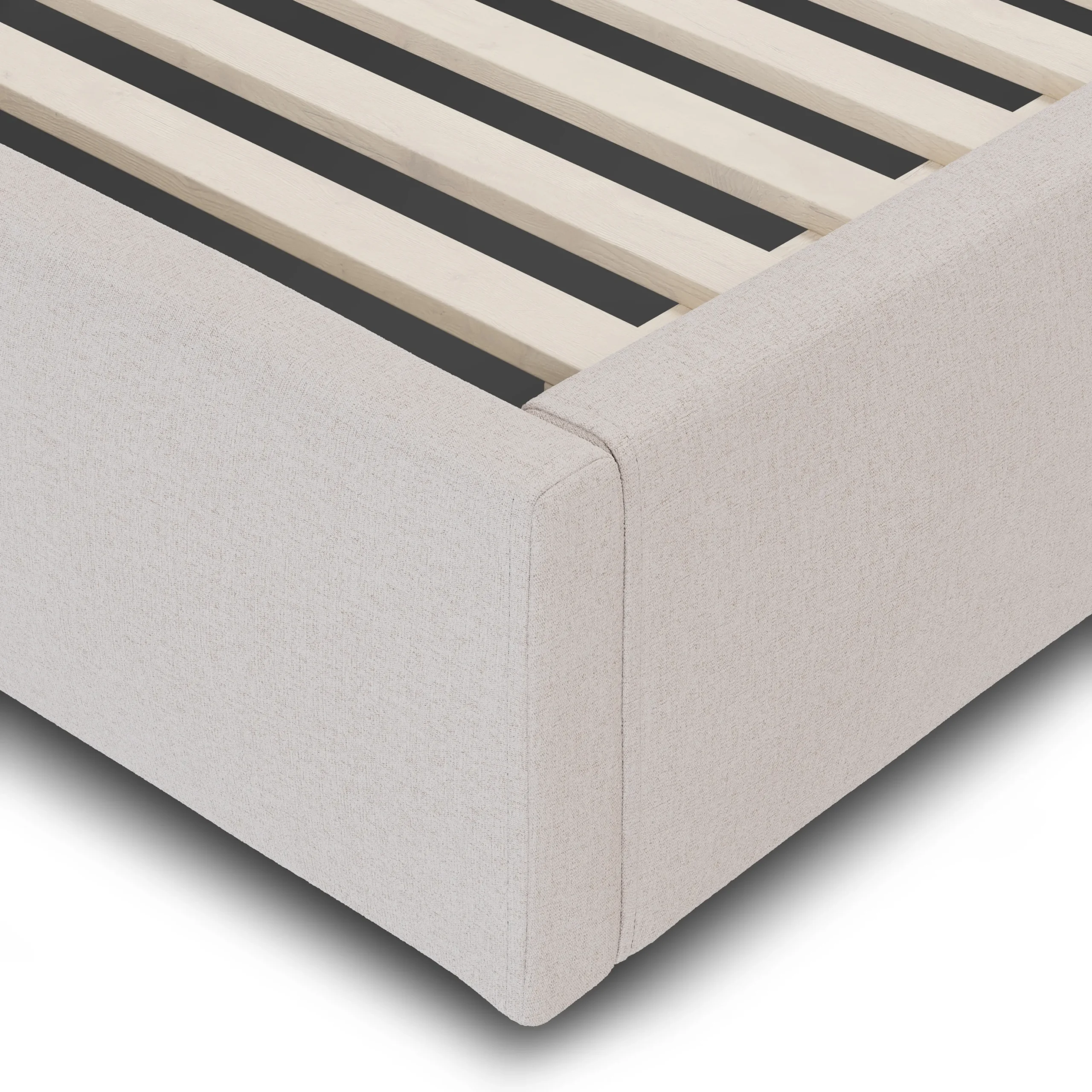 Calabri Queen Upholstered Bed - Napa White - Image 2