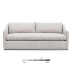 Landry 84.5_ Sofa Bed - Napa White