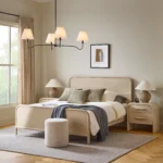Faydra Queen Bed - Natural Ash
