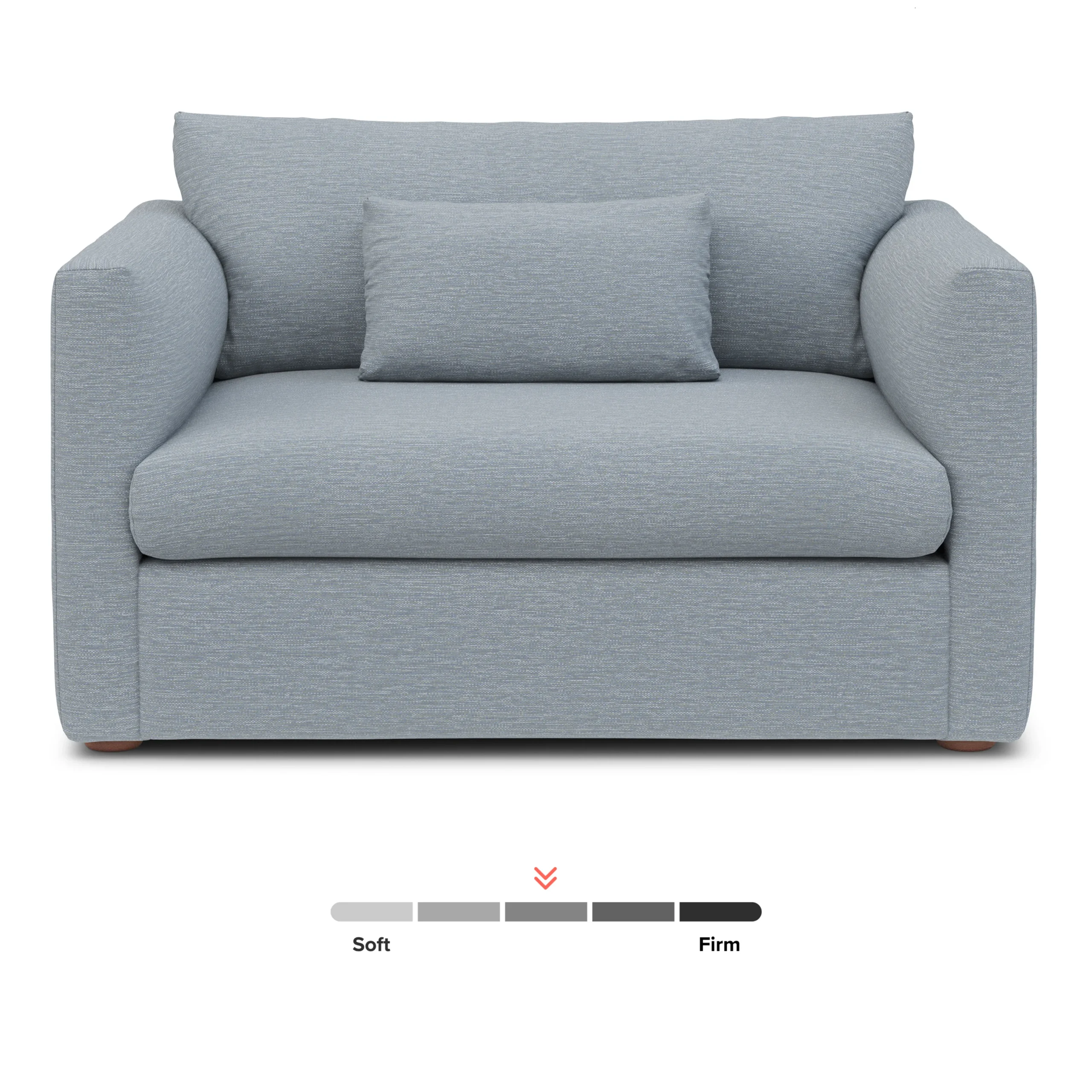 Marina 57_ Sleeper Chair - Silver Light Blue - Image 12