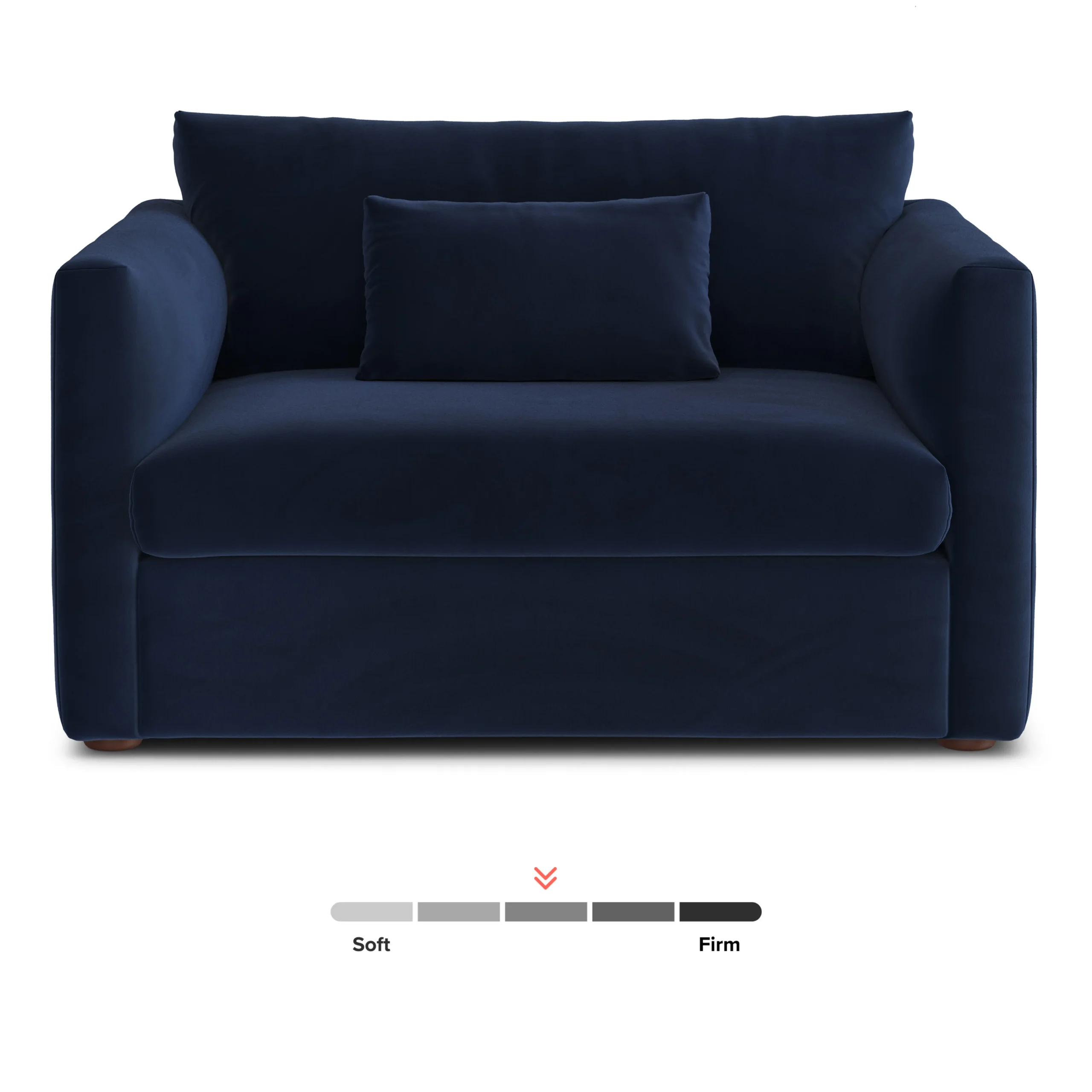 Marina 57_ Velvet Sleeper Chair - Hale Ink - Image 4