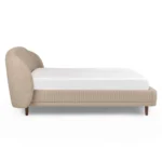 Kayra King Upholstered Bed - Lunaria Sandstone Bouclé